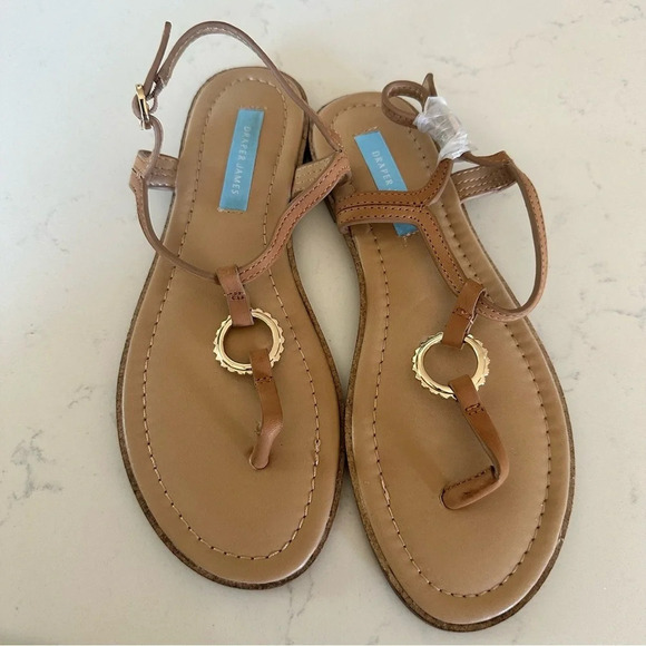 Draper James Jenna sandals in camel Size: 6 - Picture 2 of 3
